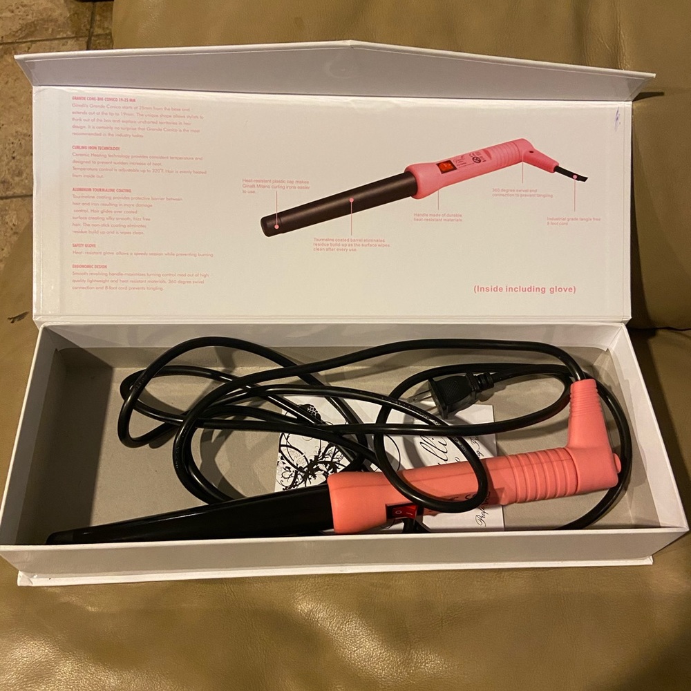 Ginalli Milano curling wand 19mm-25mm